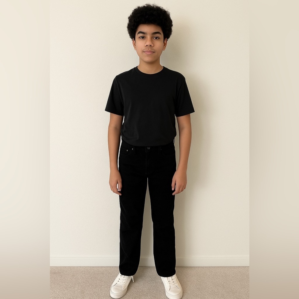 Route 66 boys’ black jeans. Size 14 (boys). NWT.